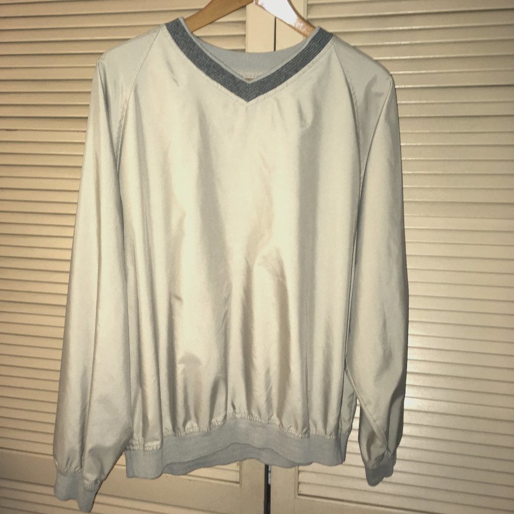 Tan Ivy Crew Golf Pullover Jacket XL